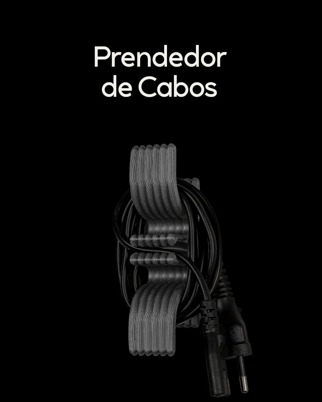 Prendedor Organizador de Cabos