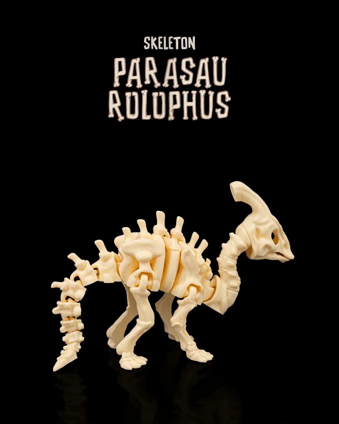 Skeleton Parassaurolofo